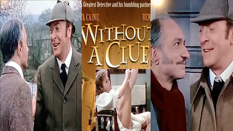 review, without a clue, 1988, good movie, British, comedy,