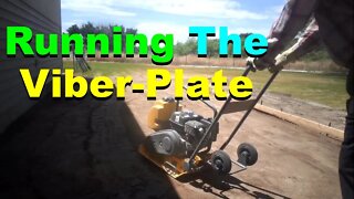 No. 688 – Compacting The Patio Base With A Viber–Plate