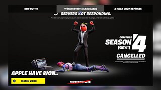 SEASON 4 got CANCELLED.. (Fortnite Banned)