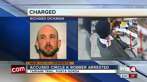 Punta Gorda robber caught in California