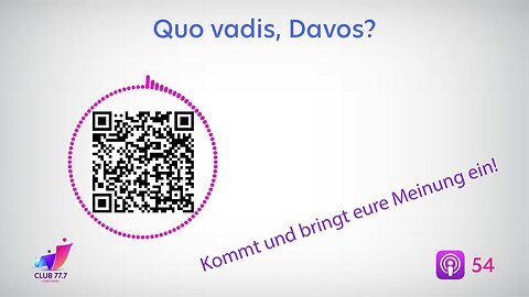 Teaser #54: Quo vadis, Davos?