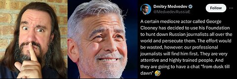 George Clooney VS Russia: Denies His Fund Is Targeting Russian Journalists & Says Someone Misspoke