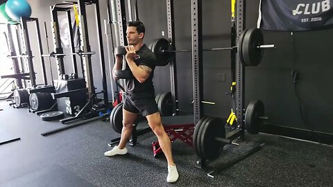 Dumbbell Goblet Extra Wide Sumo Box Squats