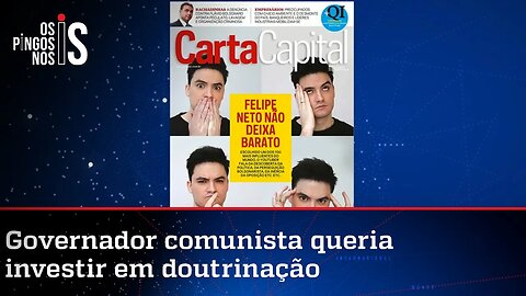 Revista preferida de Flávio Dino faz militância anti-Bolsonaro