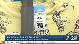 Inflation leading more people to shop secondhand