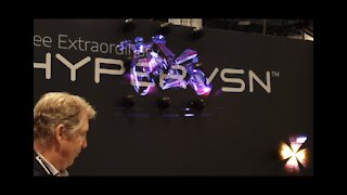 3D Hologram On a Wall