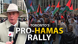 Pro-Hamas demonstrators celebrate slaughter of 1000 innocent Israelis