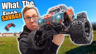 I Broke This Giant Chinese RC Car in 5 mins! It's Savage!