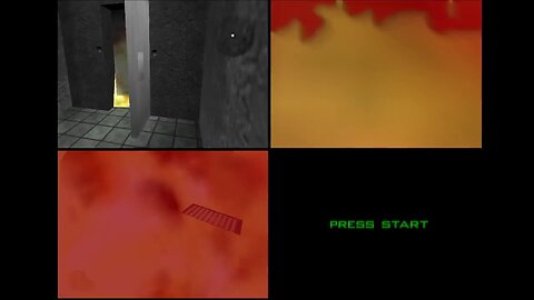 GoldenEye N64 netplay - Bathroom Grenades fight - July 29th 2023