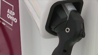 City of Canton installs charging station for electric cars