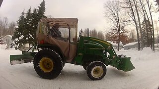 #179 Plowing Snow At The Cottage