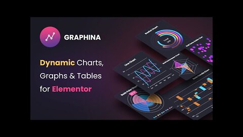 Graphina Intro | Dynamic Charts, Graphs & Datatables For Elementor | Iqonic Design