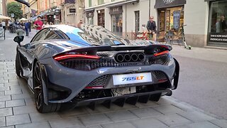 STARTUP McLaren P1, McLaren 765LT, Bugatti Chiron and Pininfarina Battista Anniversario. BRUTAL![4k]