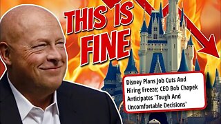 Bob Chapek KILLING Disney - Hiring Freeze, Layoffs, Travel Cut | This is BAD