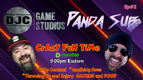 CrAzY FuN TiME - Ep#2 "Throw up and Injury" 9pm Eastern LIVE