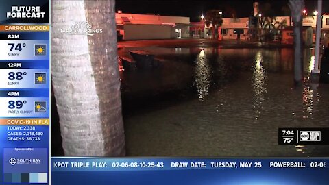 Business owners say flooding in Tarpon Springs is getting worse
