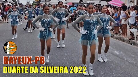 BANDA MARCIAL DUARTE DA SILVEIRA 2022 NO DESFILE CÍVICO MUNICÍPAL DE BAYEUX-PB. 2022