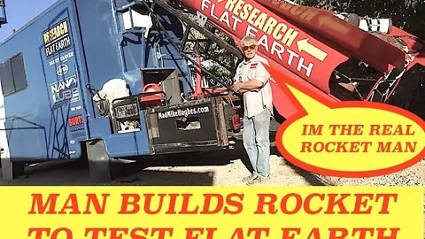 Crazy Dude, Tests the Curve with a Homemade Rocket, What could go wrong?