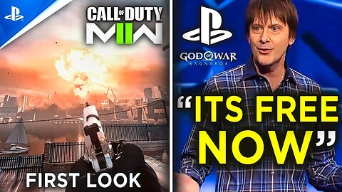 MW2 Teaser Trailer is 😵, Its FREE Be FAST - PS5 & Xbox Drops MASSIVE News, Star Wars, PS5 God of War