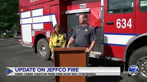 Authorities announce they believe Deer Creek Canyon Park Fire is human-caused