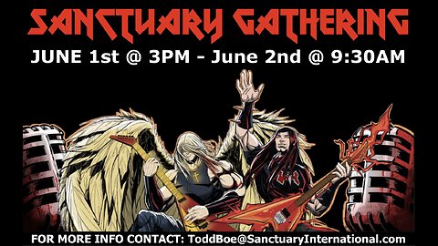 SANCTUARY GATHERING - June 1-2