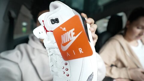 Sneaker Vlog | Picking Up The Air Jordan 3 White Cement