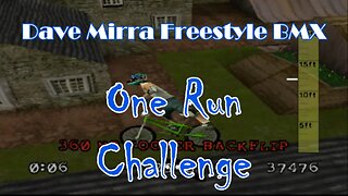 Dave Mirra Freestyle BMX: One Run Challenge as Miracle Boy