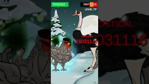 taguro vs ostrich level 77 || full videos on the channel
