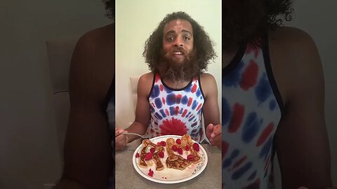 custom homemade initial shaped pancakes, live with Rock Mercury on TikTok