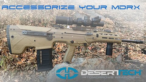 Desert Tech MDRX and MDR Accessories