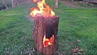 7 Log Campfire Techniques Every Must Know!