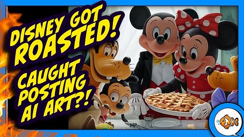 Disney ROASTED for Posting AI Artwork on Thanksgiving...