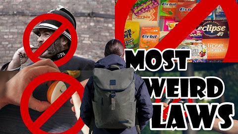 Most Weird Laws in the world(strangest laws)