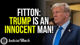 Tom Fitton Judicial Watch | Trump is an Innocent Man!