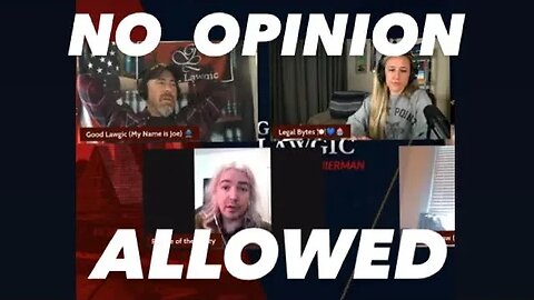 Runkle of the Bailey on DUI Guy and Lawtube Drama during Good Lawgic Live Stream -