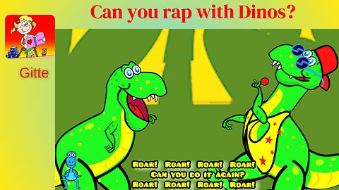 Dinosaur Song for kids | #dinosong - 🦖Dino Rap Battle: Prehistoric Mic Drop 🎤🎵 | - Dinosaur rap