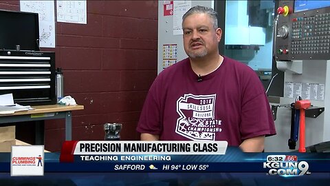 Desert View High students learn engineering through precision manufacturing class