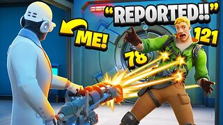 I Stream Sniped Him As Vault Henchmen - Fortnite