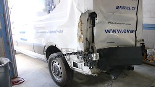 Rebuilding a Totaled Ford Transit T-250, Can we save it?