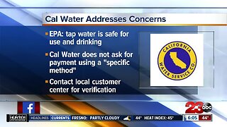 Cal Water warns about scams