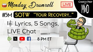 🥁 #5M 🎼SOTW Reveal: “Your Recovery…" | Church Prep w/ MWD