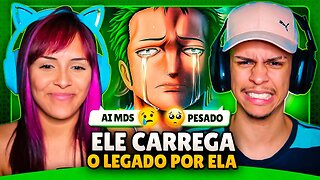 JRP - SAUDADE 💔 | Zoro e Kuina (One Piece) | [React em Casal] 🔥