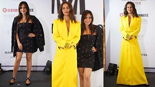 Sharma Sister's Neha Sharma & Aisha Sharma Glimpse up 😍 as They arrived at Manish Malhotra Show 💝📸