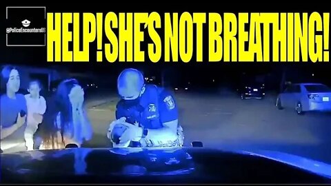 Dashcam Video Shows Sterling Heights Police Officer Save 3 Week Old Baby Who Stopped Breathing