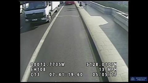 VIDEO: Jogger pushes woman into path of bus in UK