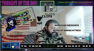 Survivor Recounts Story of Hamas Attack (Clean)