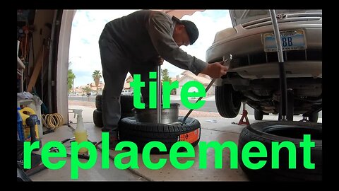 my FIRST time replacing Tires by Hand Toyota Sienna √ Fix it Angel