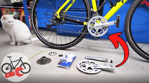 How to upgrade your bike. Replacing the drivetrain of a bicycle