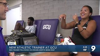 New athletic trainer at Grand Canyon University