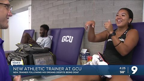 New athletic trainer at Grand Canyon University